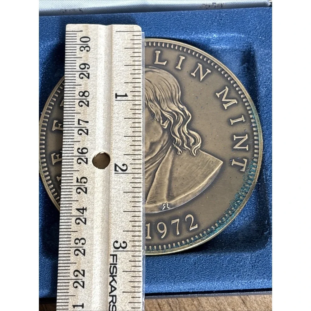 1972 The Franklin Mint Bronze 3